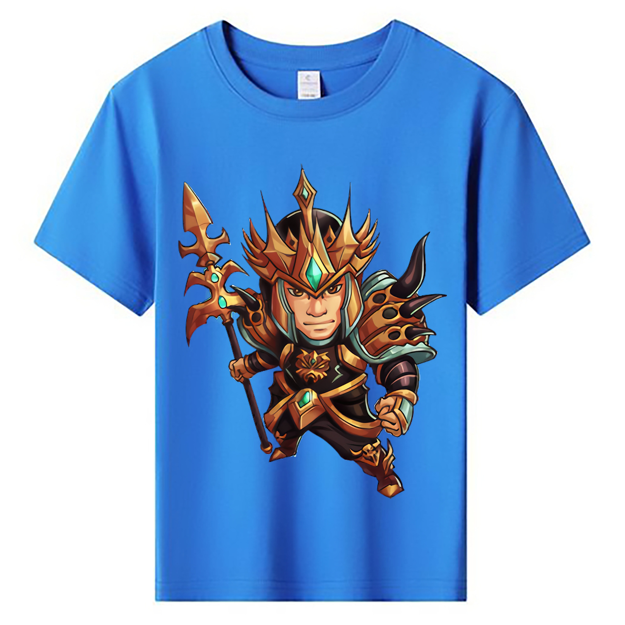 （画像用） リーグ・オブ・レジェンド League of Legends LOL 綿100％キッズTシャツ（フロントプリント）